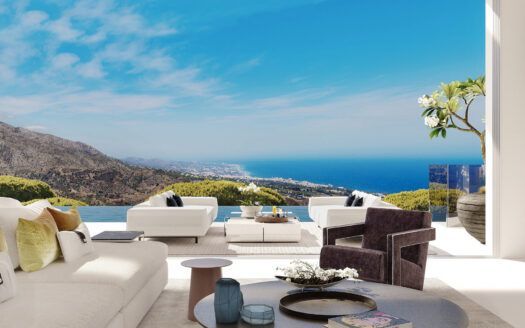 18 Luxusvillen zum Verkauf mit atemberaubender Aussicht in Real de la Quinta