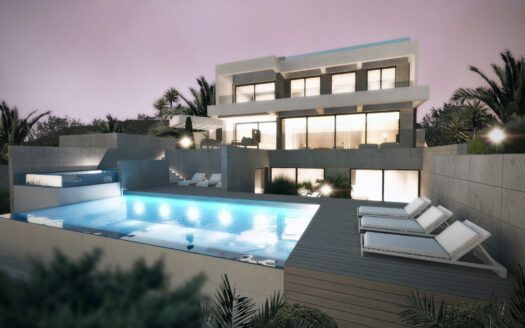 ARFV2243 Projekt für Villa zum Verkauf in Los Flamingos in Benahavis