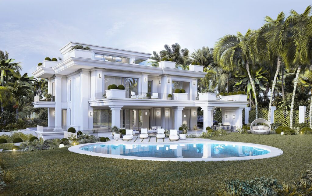 ARFV2254 Villa diseñadas con los más altos estándares en venta en Lomas de Marbella Club