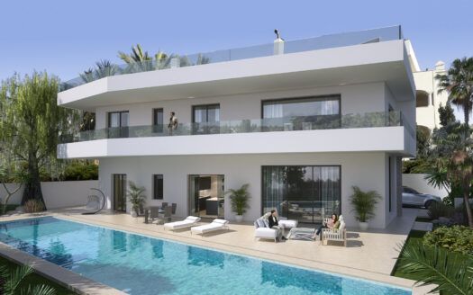 ARFV2286 Villa moderna en la milla de Oro de Marbella a solo unos pasos de la playa