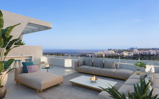 ARFA1534 - Projekt für Moderne Wohnungen zum Verkauf in Golflage mit Panoramablick