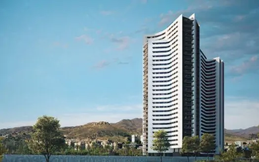 Apartamentos en venta en un proyecto único de gran altura en Málaga